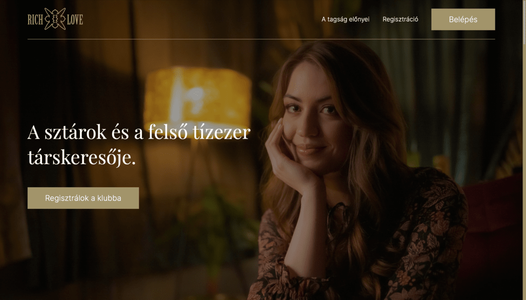 RichLove.hu nyitóoldal